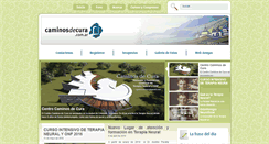 Desktop Screenshot of caminosdecura.com.ar